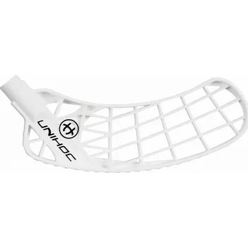 Florbalová čepel Unihoc čepel ICONIC PE černá - střední - pravá (pravá ruka dole)