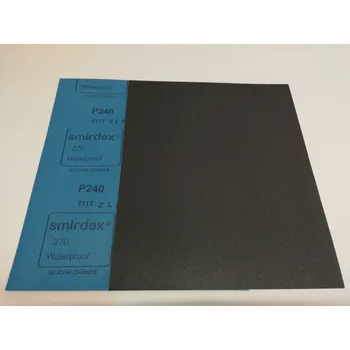 Brusný papír Smirdex Smirkový papír arch 240 pod vodu