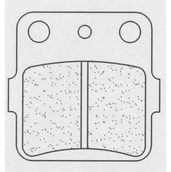 Brzda pro motocykl Přední brzdové destičky CL-Brakes ATV HONDA TRX 300 Fourtrax 1993-2000 směs ATV1