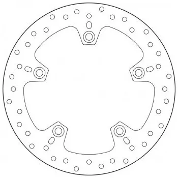 Motodíl Zadní brzdový kotouč Brembo BMW 1000 S 1000 XR 2015 -
