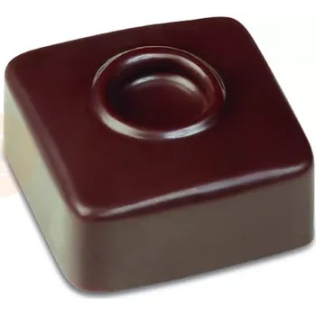Čokoládová tyčinka Tritanová forma na pralinky - čtverec, 21 ks, 26x26x13 mm, 10 gr - PC104FR | PAVONI, Artisanal