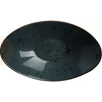 Miska z porcelánu, 25x16 cm, šedá | FINE DINE, Kolory Ziemi Arando