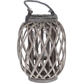 Lucerna KOOPMAN Koopman, Lucerna VRBA, průměr 23 cm, výška 30 cm, šedá