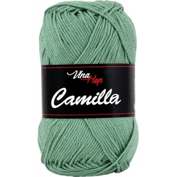 Příze Camilla, 8135, zeleno šedá