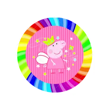 Jedlá dekorace na dort PEPINA princezna, VARIANTA Jedlý papír 1307