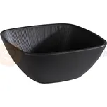 Černá melaminová mísa, průměr 19,5x19,5 cm | APS, Nero