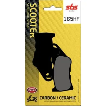 Brzda pro motocykl Přední brzdové destičky SBS Yamaha 110 Nouvo 2006 - 2007 směs HF