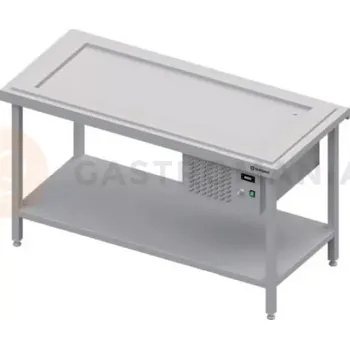 hrací stolek Centrální stůl s chladící deskou, 4xGN 1/1, vrchní deska ze žuly | STALGAST, ST 112