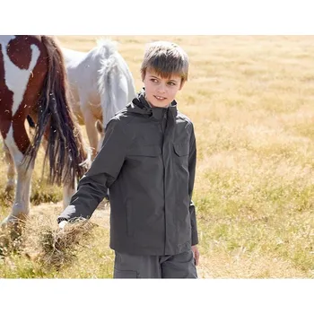 Pláštěnka Bunda do deště e.s.concrete, dětské velikost 122/128 antracit Strauss