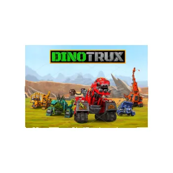 Jedlá dekorace na dort DINOTRUX, VARIANTA Jedlý papír 1363