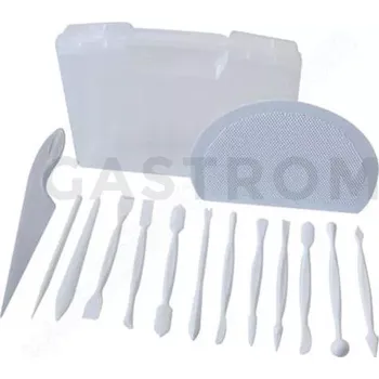 Čokoládová tyčinka Sada modelovacích kostic na marcipán - 50WA005B | MARTELLATO, MARZIPAN TOOLS