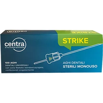 Injekční jehla Karpulové jehly Centra STRIKE (100 ks) 27G 0,4 x 25mm
