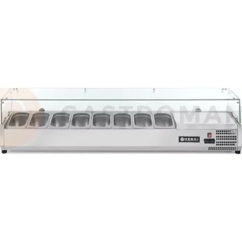Chladící pultová vitrína 8xGN 1/4 | HENDI, Profi Line