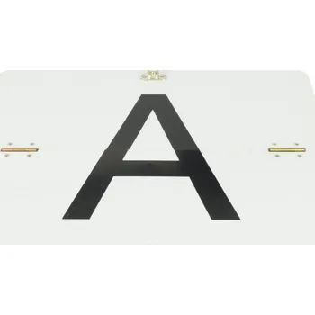 Tabule reflexní A pro převoz odpadu sklápěcí horizontální (400x300 mm)