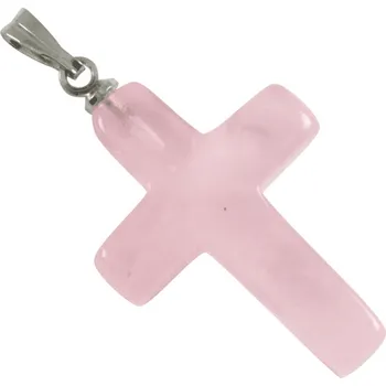 Přívěsek Milujeme Kameny Růženín - přívěsek křížek P73 5234