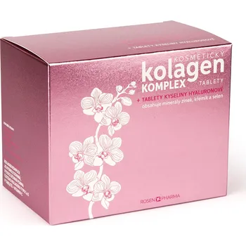 Rosen Pharma Kolagen Komplex 120 tbl. + kyselina hyaluronová 60 tbl.