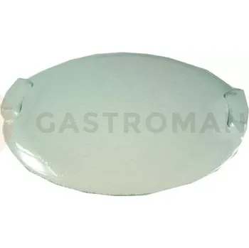 Biała, Skleněný kulatý podnos 370 mm | BDK, Buffet