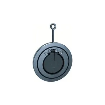 Kanalizační potrubí zpětná klapka, vracené pružinou, nerez 1.4401, mezipřírubové provedení, DN 250 [mm], příruba PN 10/16, CM-6666V-250