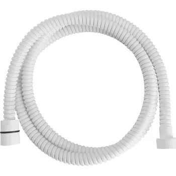 Sprchová hadice Sapho POWERFLEX kovová sprchová hadice, 150cm, bílá mat