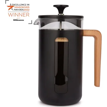 Utěrka KitchenCraft La Cafetière, French press na 8 káv - Černá