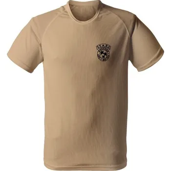 Pánské tričko Funkční tričko S.T.A.R.S. R.P.D. Small Badge - písková