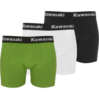 Pánské spodní prádlo KAWASAKI OBLEČENÍ Pánské boxerky Kawasaki set 3ks - Velikost 3XL