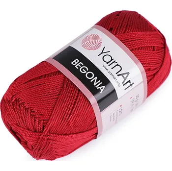 Příze Bavlněná pletací příze Begonia 50 g