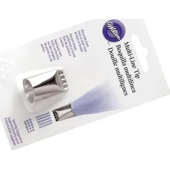 Cukrářská zdobicí špička víceotvorová - pětilinka - Wilton