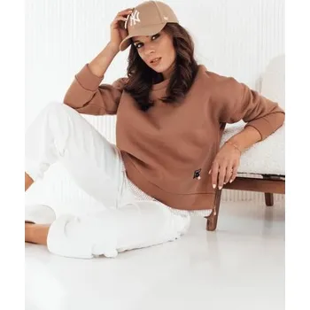 Dámská mikina Dámská halenka BIFAL hnědá