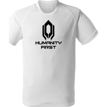 Pánské tričko Funkční tričko CERBERUS HUMANITY FIRST - bílá