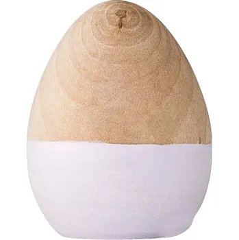 Velikonoční dekorace Dekorativní dřevěné vajíčko Nature malé