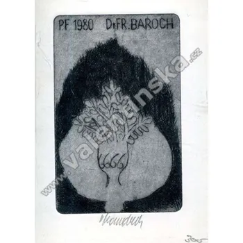 Umění Kytice pokušení (Vladimír Komárek originální lept - signováno)