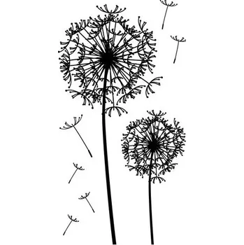 Samolepící dekorace Samolepky na zeď pampeliška IMPOL TRADE SPNB155TS