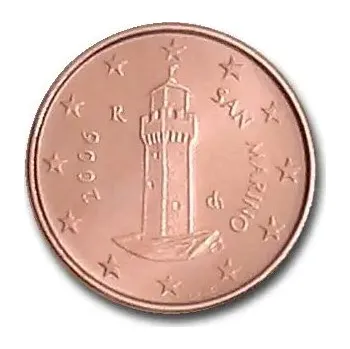 (2006) San Marino 1c - oběhová mince (UNC) mince (bez obalu)