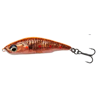 Umělá nástraha Savage Gear Wobler 3D Sticklebait Pencil Sinking Fluo Orange Copper - 7,5 cm 17 g