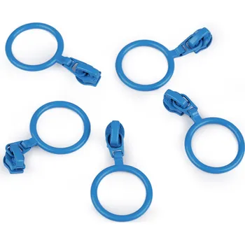 Galanterie Jezdec ke spirálovým zipům No 3 s barevným kroužkem