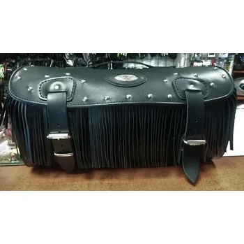 Zavazadlo na motocykl Turínek TURÍNEK válec na nosič třásně BLACK