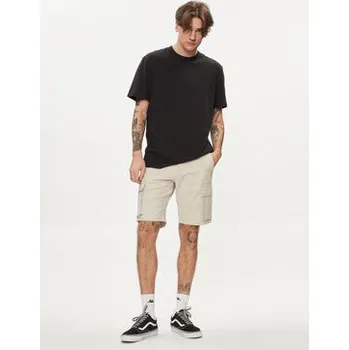 Pánské kraťasy Only & Sons Šortky z materiálu Cam 22016689 Béžová Regular Fit S