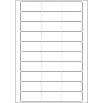 Speciální papír Etikety PRINT 60x29 mm (100xA4) - krémový strukturovaný papír