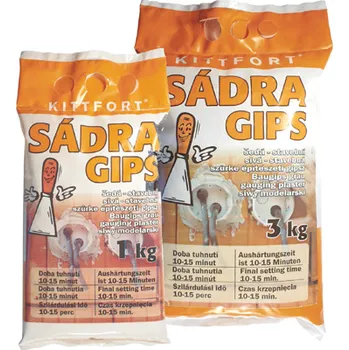Sádra Sádra Šedá stavební 1,0 kg
