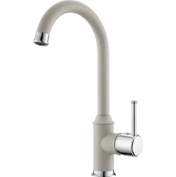 Vodovodní baterie METALAC Metalac, T03802 ARC N granitová dřezová baterie, béžová