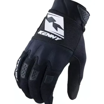 Moto rukavice rukavice Kenny Racing Track Black