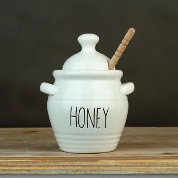 Dóza na potraviny Dóza na med keramická 360ml