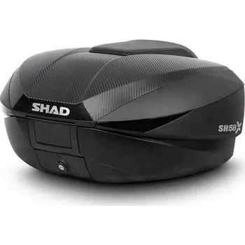 Zavazadlo na motocykl Box na skútr SHAD - SH58X Carbon