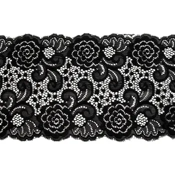 Krajka Elastická krajka / vsadka / běhoun šíře 15 cm