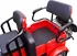 Elektrický invalidní skútr Eroute ST-07 Tech elektrická tříkolka červená