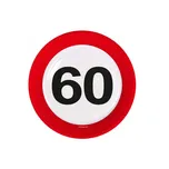 Folat Talíře dopravní značka 60 let 23…