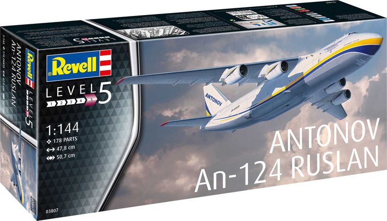 Revell 03807Antonov An-124 Ruslan (1:144)