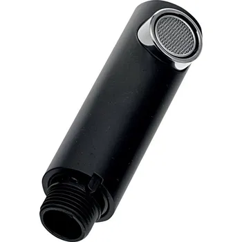 Vodovodní baterie Sapho Výsuvná sprcha dřezové baterie 1/2", černá mat