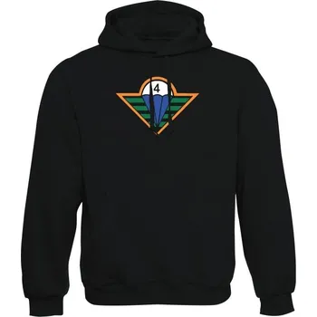 Pánská mikina Mikina s kapucí CAF 4th Rapid Deployment Brigade - černá